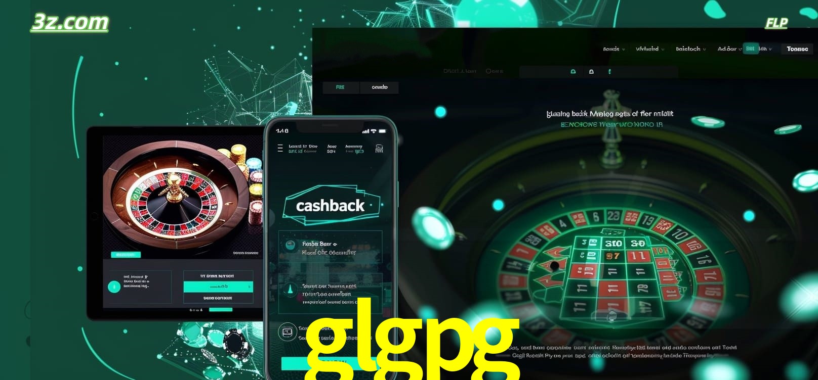 Jogue roleta em dispositivos móveis e desktop com glgpg