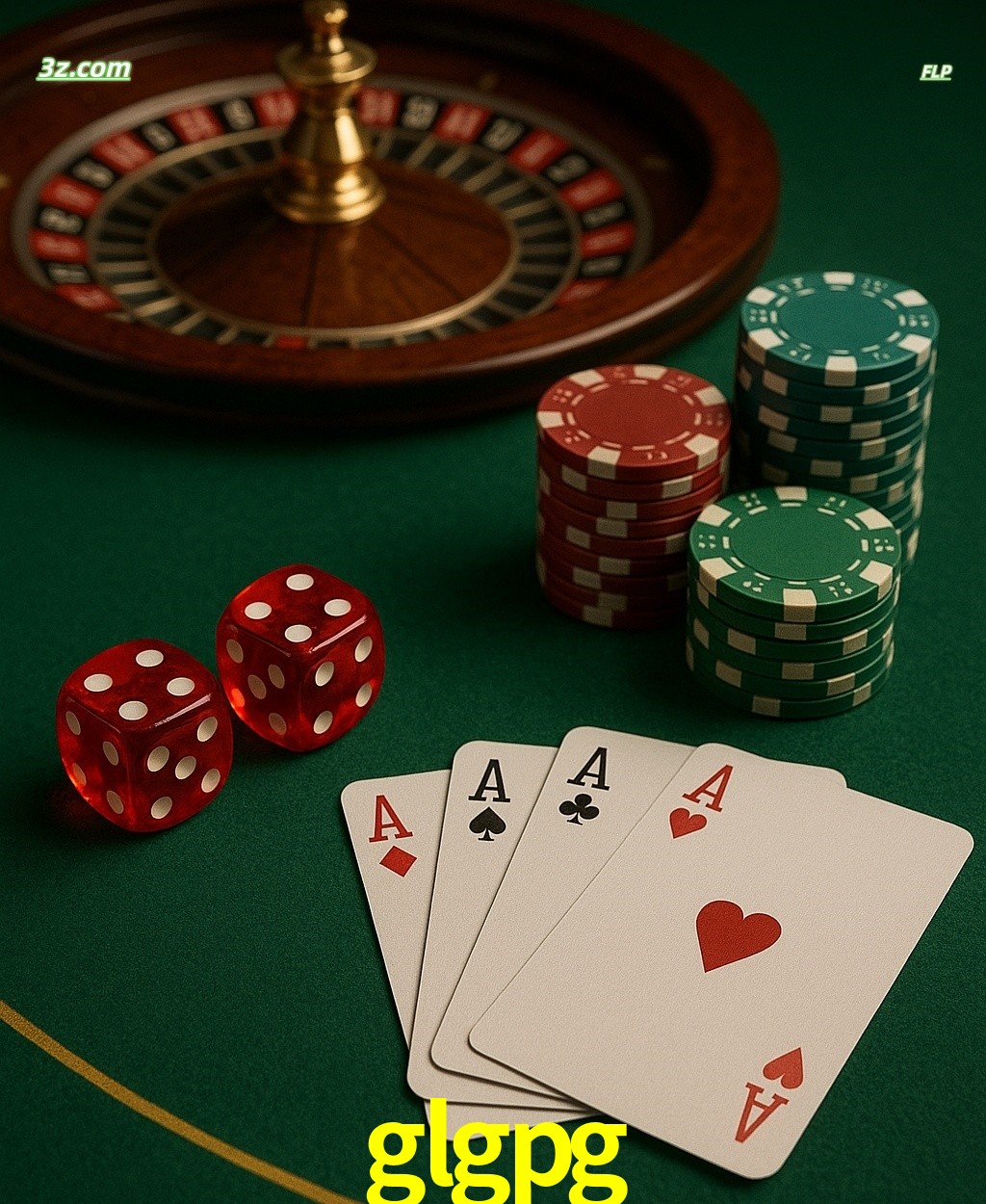 Cassino online glgpg com jogos de mesa: roleta, dados, pôquer e fichas
